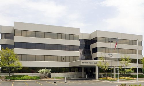 Oakbrook Terrace Corporate Center front view