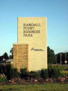 Randall Point Business Park Monument Sign